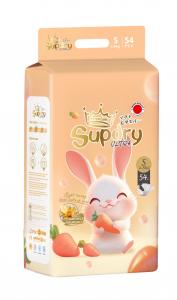  Ultra Elastic Waist Baby Diapers