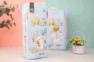 Breathable Hypoallergenic Baby Diapers